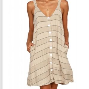 💓Khaki loose fit slip dress💓